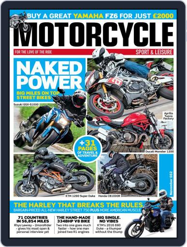 Motorcycle Sport & Leisure September 30th, 2015 Digital Back Issue Cover