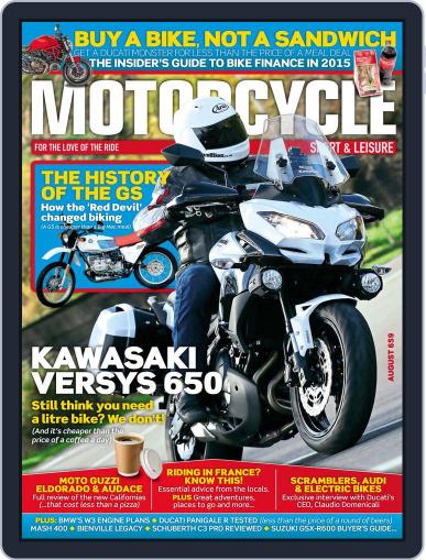 Motorcycle Sport & Leisure July 1st, 2015 Digital Back Issue Cover