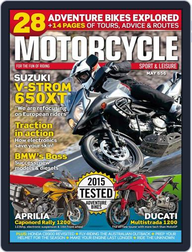 Motorcycle Sport & Leisure April 1st, 2015 Digital Back Issue Cover