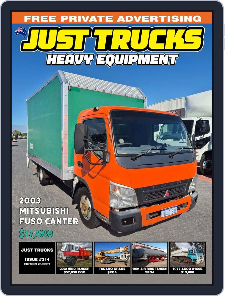 Just Trucks & Heavy Equipment (Digital) Subscription                    September 10th, 2026 Issue