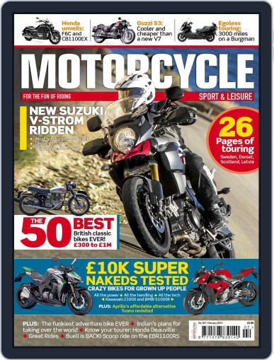Motorcycle Sport & Leisure January 1st, 2014 Digital Back Issue Cover