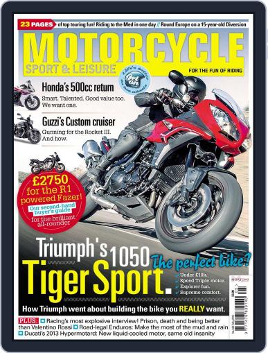 Motorcycle Sport & Leisure April 3rd, 2013 Digital Back Issue Cover
