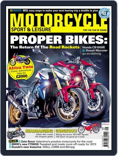 Motorcycle Sport & Leisure July 31st, 2012 Digital Back Issue Cover