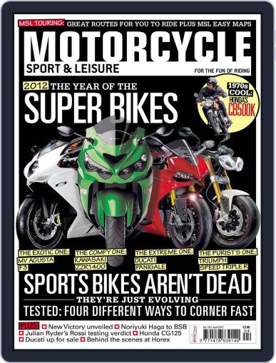 Motorcycle Sport & Leisure February 28th, 2012 Digital Back Issue Cover