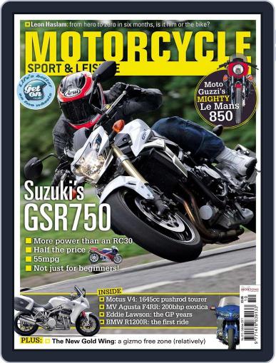 Motorcycle Sport & Leisure August 30th, 2011 Digital Back Issue Cover
