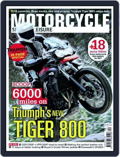 Motorcycle Sport & Leisure November 2nd, 2010 Digital Back Issue Cover