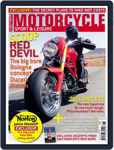 Motorcycle Sport & Leisure September 28th, 2010 Digital Back Issue Cover