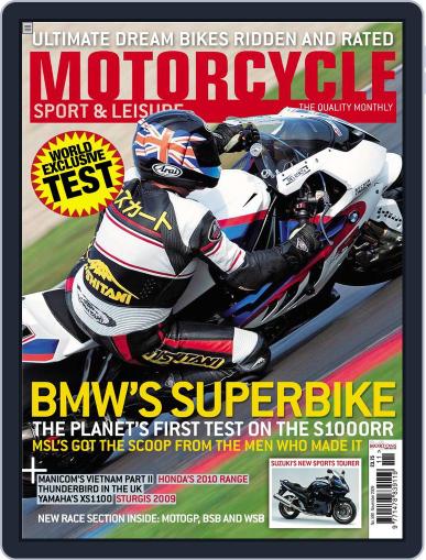 Motorcycle Sport & Leisure September 29th, 2009 Digital Back Issue Cover