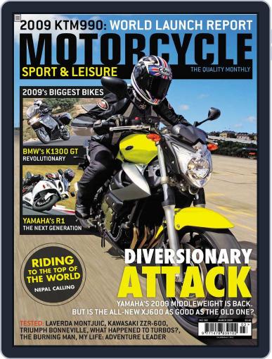Motorcycle Sport & Leisure February 2nd, 2009 Digital Back Issue Cover