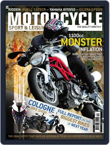 Motorcycle Sport & Leisure November 3rd, 2008 Digital Back Issue Cover