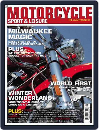 Motorcycle Sport & Leisure November 3rd, 2006 Digital Back Issue Cover