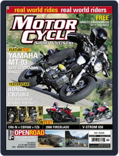 Motorcycle Sport & Leisure January 4th, 2006 Digital Back Issue Cover