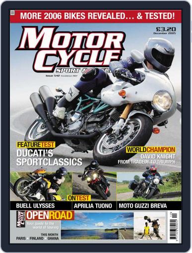 Motorcycle Sport & Leisure November 3rd, 2005 Digital Back Issue Cover