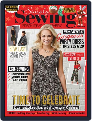 Simply Sewing November 1st, 2019 Digital Back Issue Cover