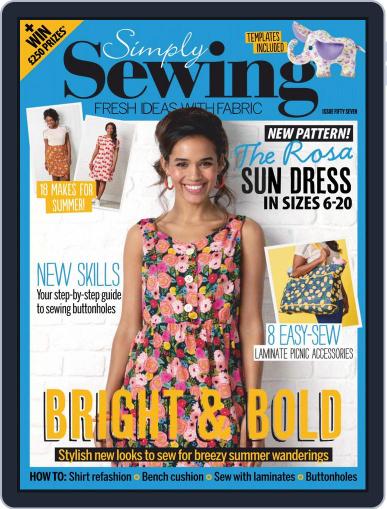 Simply Sewing September 2nd, 2019 Digital Back Issue Cover