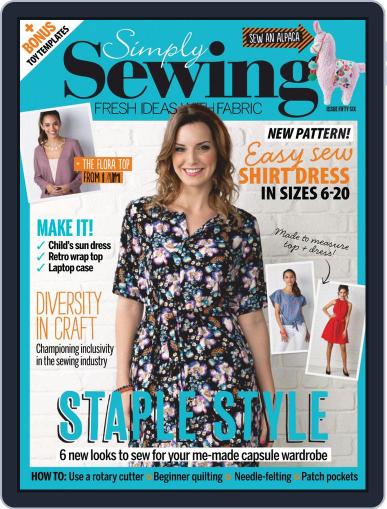 Simply Sewing September 1st, 2019 Digital Back Issue Cover