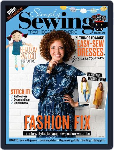 Simply Sewing December 1st, 2018 Digital Back Issue Cover