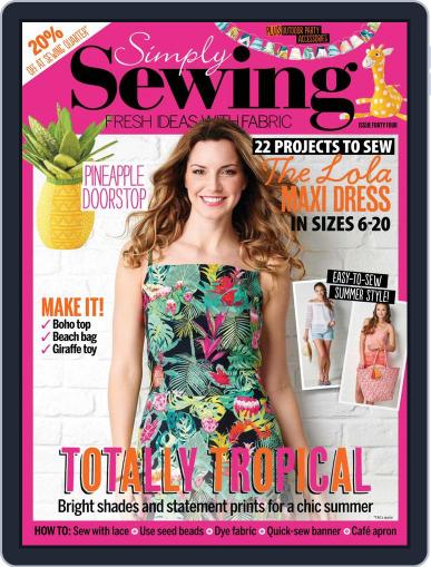 Simply Sewing September 1st, 2018 Digital Back Issue Cover