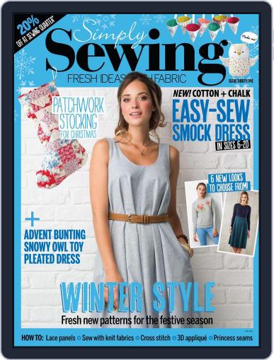 Simply Sewing December 1st, 2017 Digital Back Issue Cover