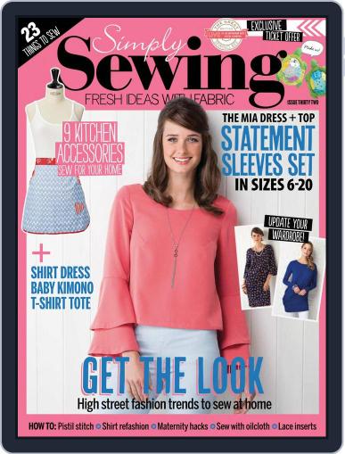 Simply Sewing September 1st, 2017 Digital Back Issue Cover