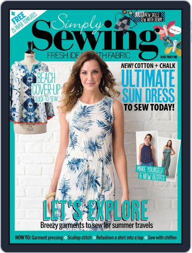 Simply Sewing August 1st, 2017 Digital Back Issue Cover