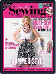 Simply Sewing (Digital) Subscription July 1st, 2017 Issue