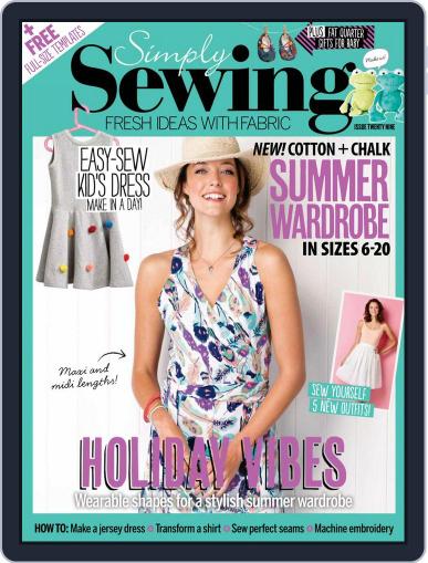 Simply Sewing June 1st, 2017 Digital Back Issue Cover