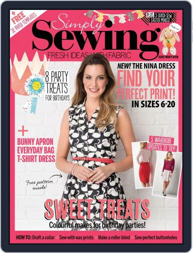 Simply Sewing April 1st, 2017 Digital Back Issue Cover