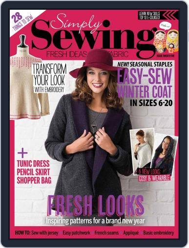 Simply Sewing February 1st, 2017 Digital Back Issue Cover