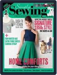 Simply Sewing (Digital) Subscription January 1st, 2017 Issue