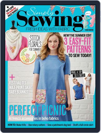 Simply Sewing June 16th, 2016 Digital Back Issue Cover