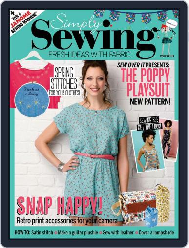 Simply Sewing (Digital) April 21st, 2016 Issue Cover