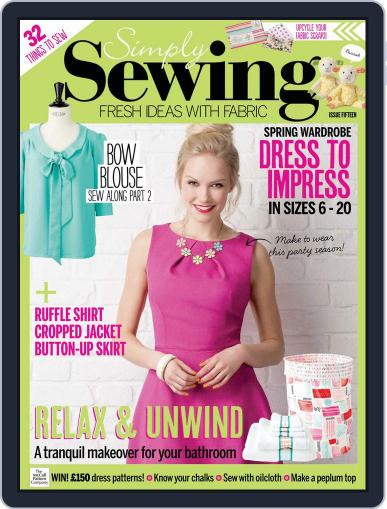 Simply Sewing (Digital) March 24th, 2016 Issue Cover