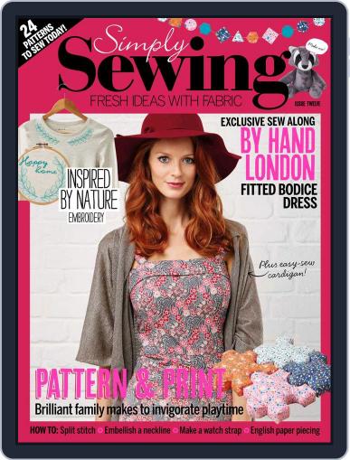 Simply Sewing (Digital) January 1st, 2016 Issue Cover