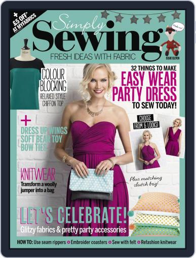 Simply Sewing (Digital) December 1st, 2015 Issue Cover
