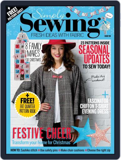 Simply Sewing (Digital) November 1st, 2015 Issue Cover