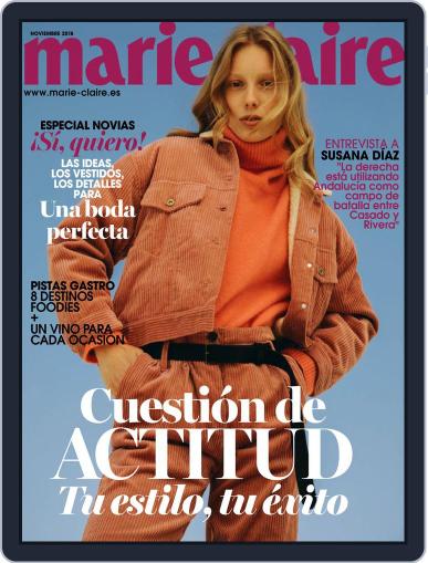 Marie Claire - España November 1st, 2018 Digital Back Issue Cover
