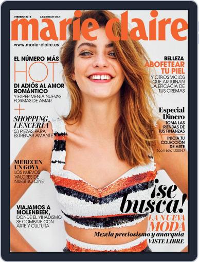 Marie Claire - España February 1st, 2016 Digital Back Issue Cover
