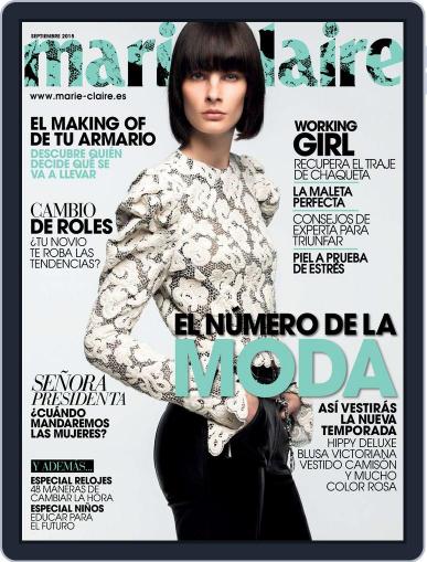 Marie Claire - España August 27th, 2015 Digital Back Issue Cover