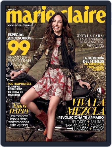 Marie Claire - España April 1st, 2015 Digital Back Issue Cover
