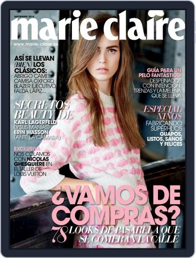 Marie Claire - España August 27th, 2014 Digital Back Issue Cover