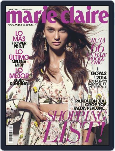 Marie Claire - España January 20th, 2014 Digital Back Issue Cover