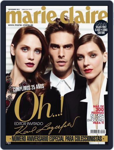 Marie Claire - España October 18th, 2012 Digital Back Issue Cover