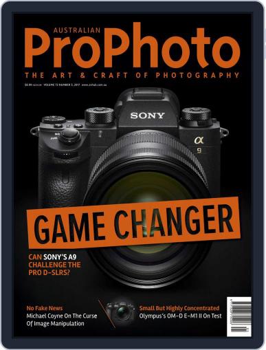 Pro Photo September 1st, 2017 Digital Back Issue Cover