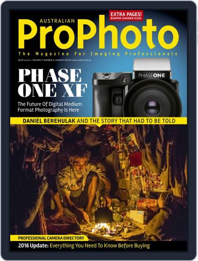 Pro Photo December 1st, 2015 Digital Back Issue Cover