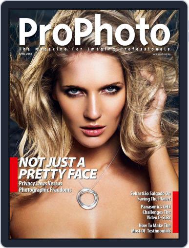 Pro Photo May 5th, 2013 Digital Back Issue Cover