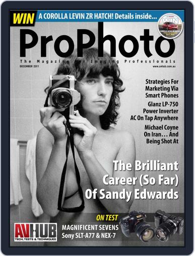 Pro Photo December 11th, 2011 Digital Back Issue Cover