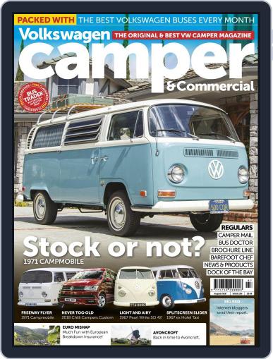 Volkswagen Camper and Commercial August 1st, 2018 Digital Back Issue Cover