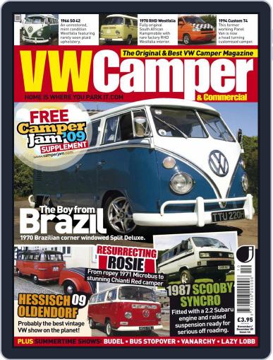 Volkswagen Camper and Commercial November 1st, 2009 Digital Back Issue Cover