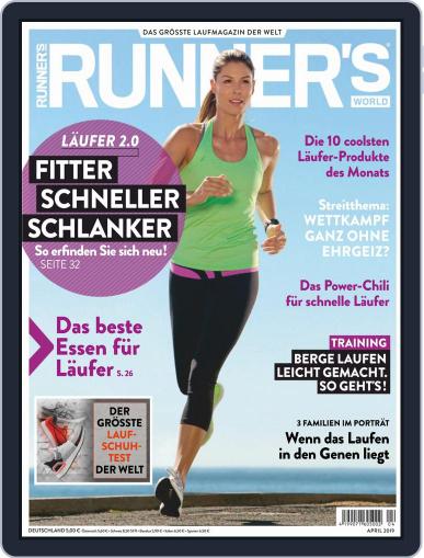 Runner’s World Deutschland April 1st, 2019 Digital Back Issue Cover
